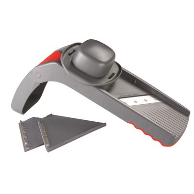 Folding Mandolin Slicer 5 Cutting Blades With Storage Box