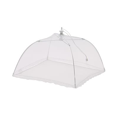 Square Nylon Net Food Cover 60Cm