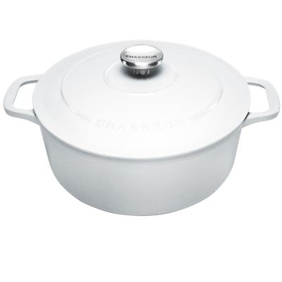 Round French Oven 28cm/6.1L Brilliant White