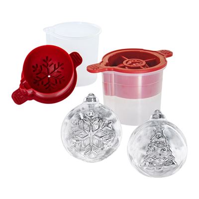 Ornamental Ice Mould Set of 2 Tree & Snowflake