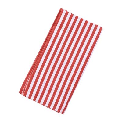 PRE-ORDER | Regal Washed Cotton Napkin Red Stripe – DUE 9/3/2026