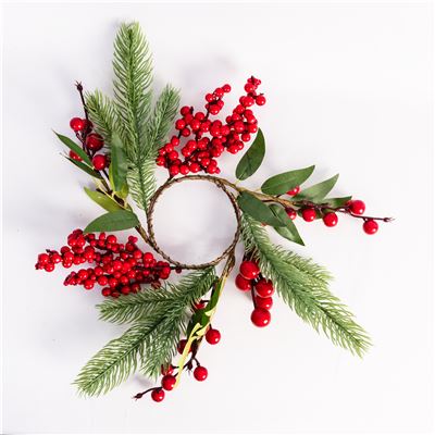 Red Berry Wreath 18cm