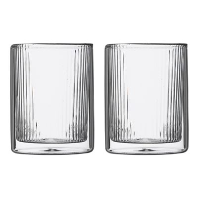 Infuse Double Wall Latte Cup 260mL Set of 2