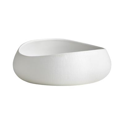 Bisque Round Bowl 29cm White