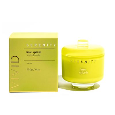 Vivid Lime Splash Candle 230g