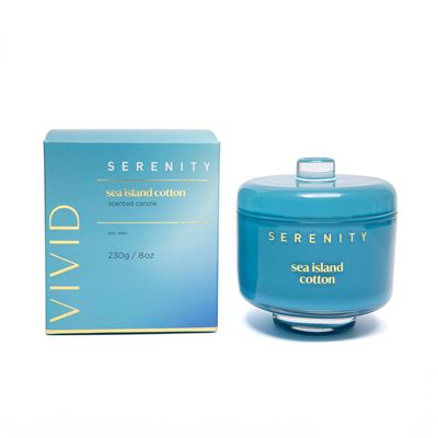 Vivid Sea Island Cotton Candle 230g