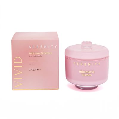 Vivid Tuberose & Berries Candle 230g