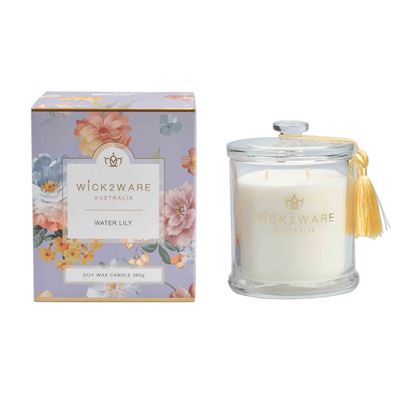 Water Lily Candle Jar 380g