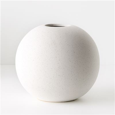 Vase Pilu 18.5×21.5cm White