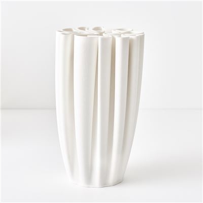 Noah Vase 28x18cm Ivory