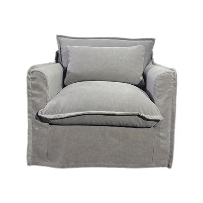 Camille Slipcover Armchair Dove