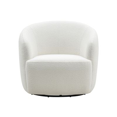Chloe Swivel Armchair Snow
