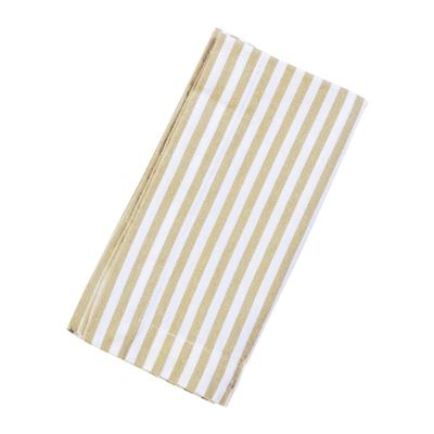 Regal Washed Cotton Napkin Linen Stripe