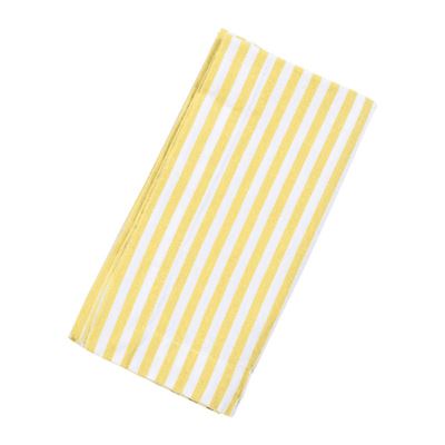 PRE-ORDER | Regal Washed Cotton Napkin Lemon Stripe – DUE 9/3/2026