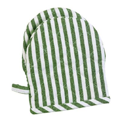 Maison Mini Mitt Sage Stripe