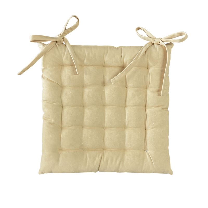 Terrace Chair Pad 40X40Cm Linen UV/Water Resistant