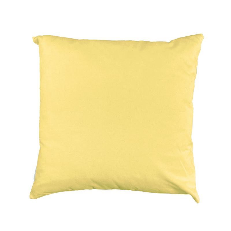 Terrace Cotton Cushion 45x45cm Lemon UV/Water Resistant