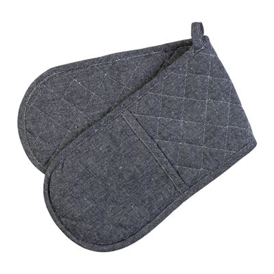 Maison Double Mitt Black Stripe