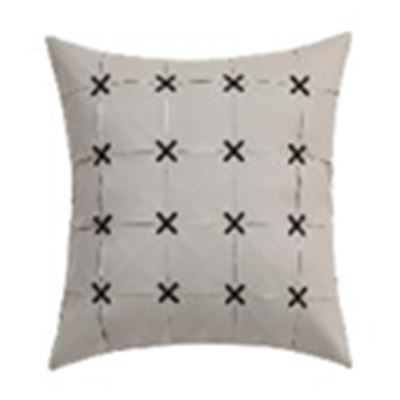 Zara Cushion 45×45 Stone