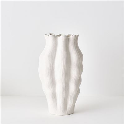 Eudora Vase 36cm White