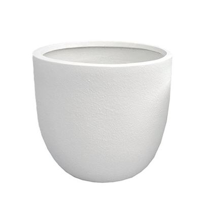 Ellis Planter Large 35cm White Sandstone