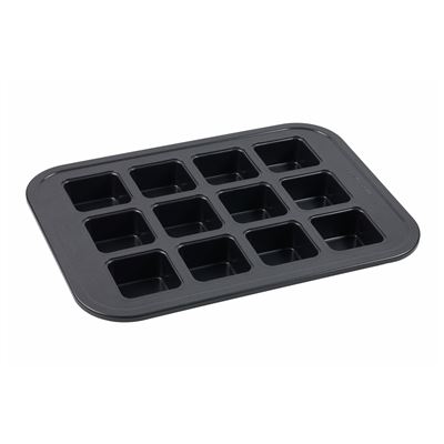 Ultimate Non-Stick Square Brownie Pan 12 Cup
