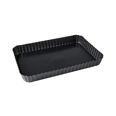Ultimate Non-Stick Loose Base Rectangular Tart/Quiche Pan 31.5×21.5cm