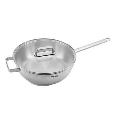 Steel Saute Pan with Lid 28cm/4.6L