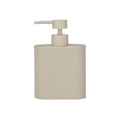 Sid Resin Dispenser 16cm Taupe