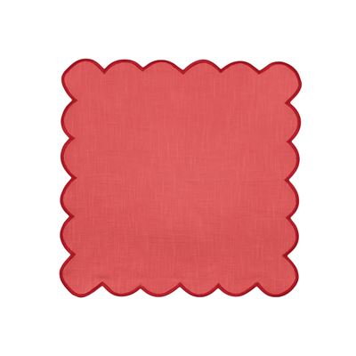 Pia Napkin 45x45cm Red