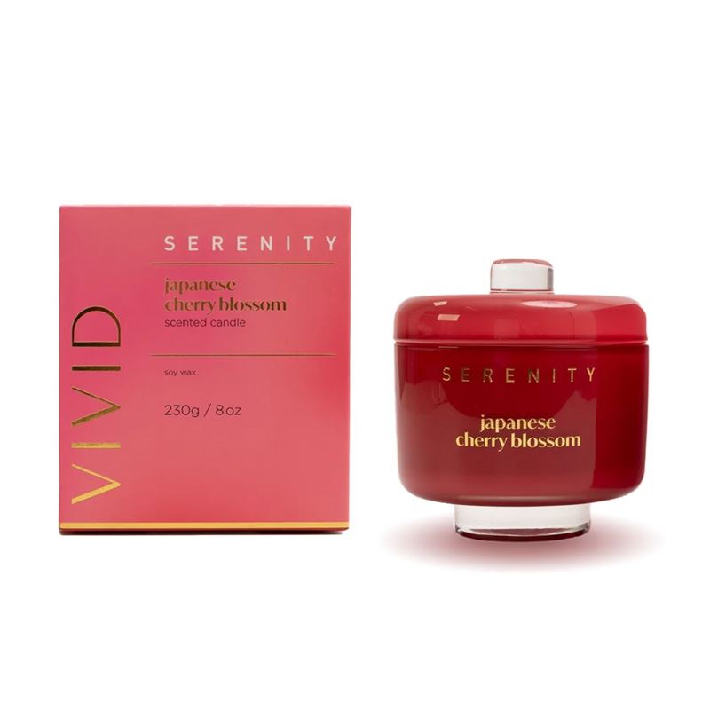 Vivid Japanese Cherry Blossom Candle 230g