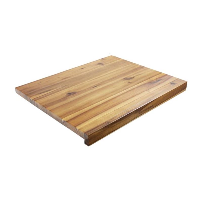 Acacia Reversible Bakers Board with Non-Slip Mat 60x50cm