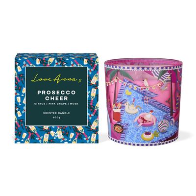 Festive Down Under Candle 600g Prosecco Cheer