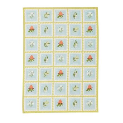 Daphne Cotton Tea Towel 50x70cm Mustard