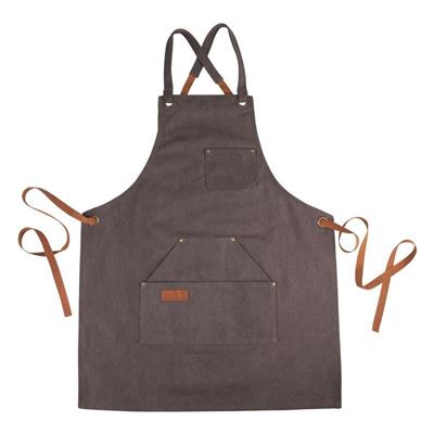 Heavy Duty BBQ Apron Charcoal