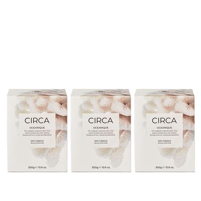 Oceanique Candle 300g Set of 3 Bundle