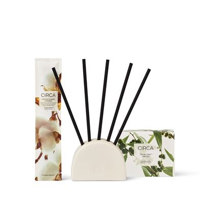 Cotton Flower & Freesia Scent Stems Bundle