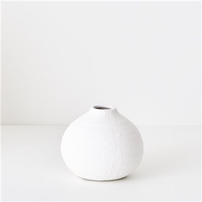 Vase Bowie White