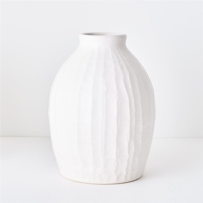 Vase Naltika White 28 x 21cm